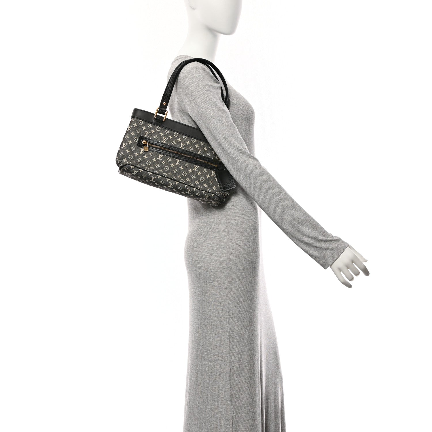 Louis Vuitton Mini Monogram Lucille PM Black 2 of 10