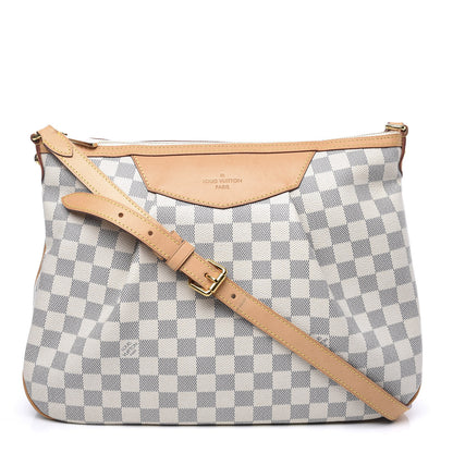 Louis Vuitton Damier Azur Siracusa MM 1 of 9