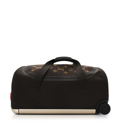 Louis Vuitton Knit Monogram Horizon Soft Duffle 55 Marron 2 of 8