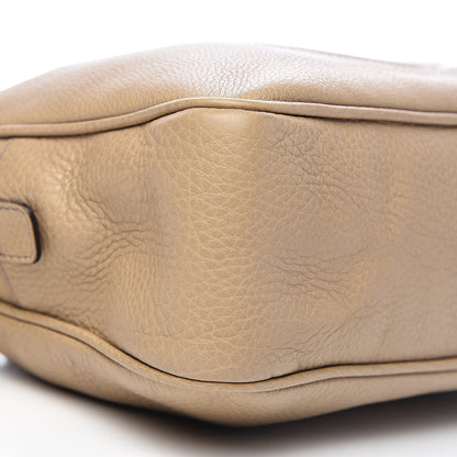 Gucci Pebbled Calfskin Small Soho Bowler Camelia 11 of 13