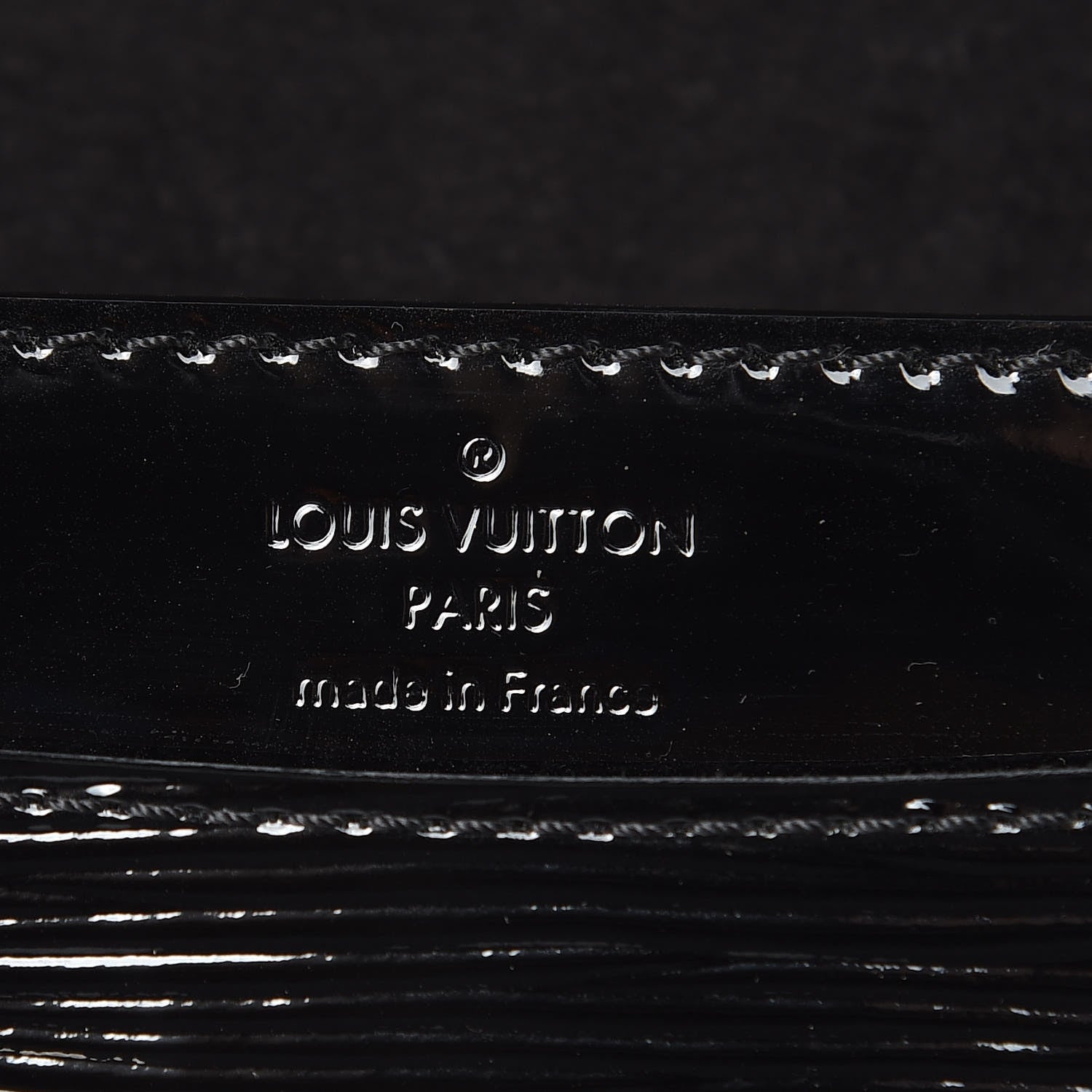 Louis Vuitton Electric Epi Louise Strap PM Black 6 of 8