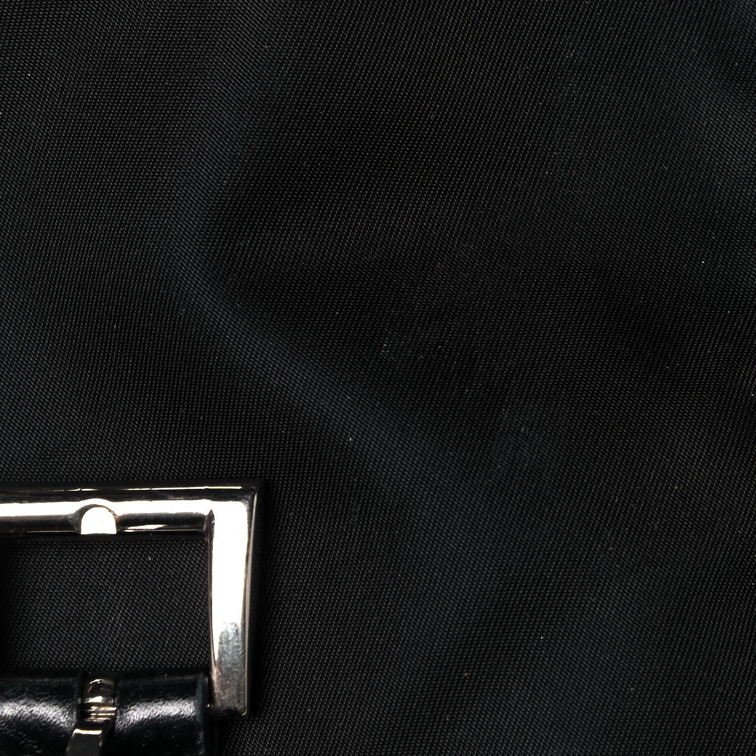 Prada Nylon Vela Messenger Bag Black 3 of 16