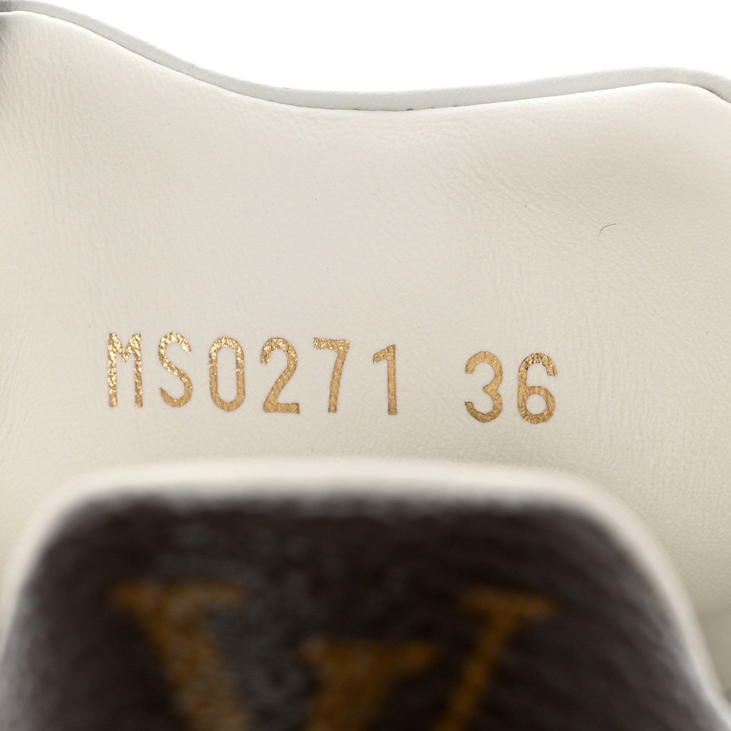 Louis Vuitton Calfskin Monogram Debossed Time Out Sneakers 36 White Silver 7 of 10