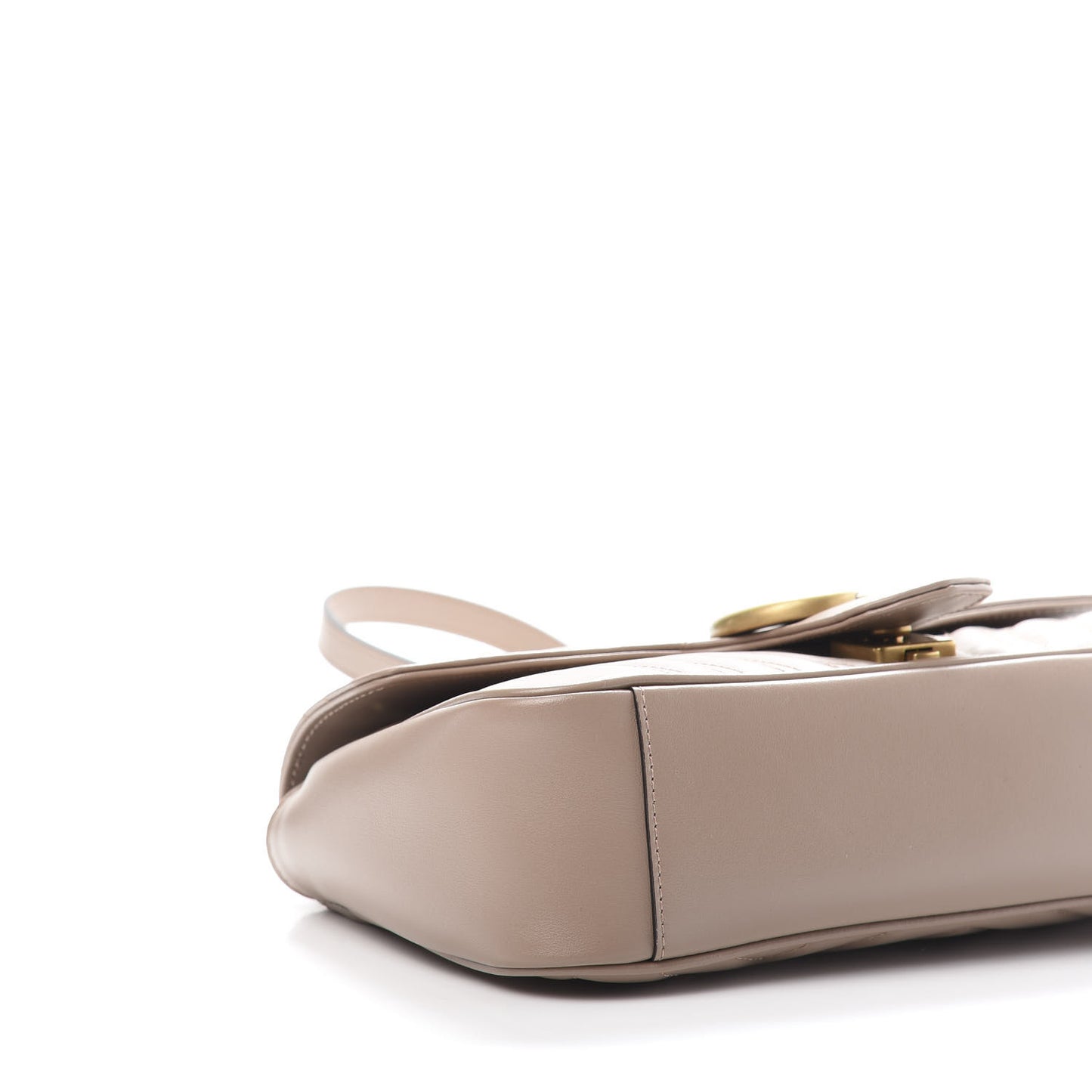 Calfskin Matelasse Small GG Marmont Shoulder Bag Porcelain Rose