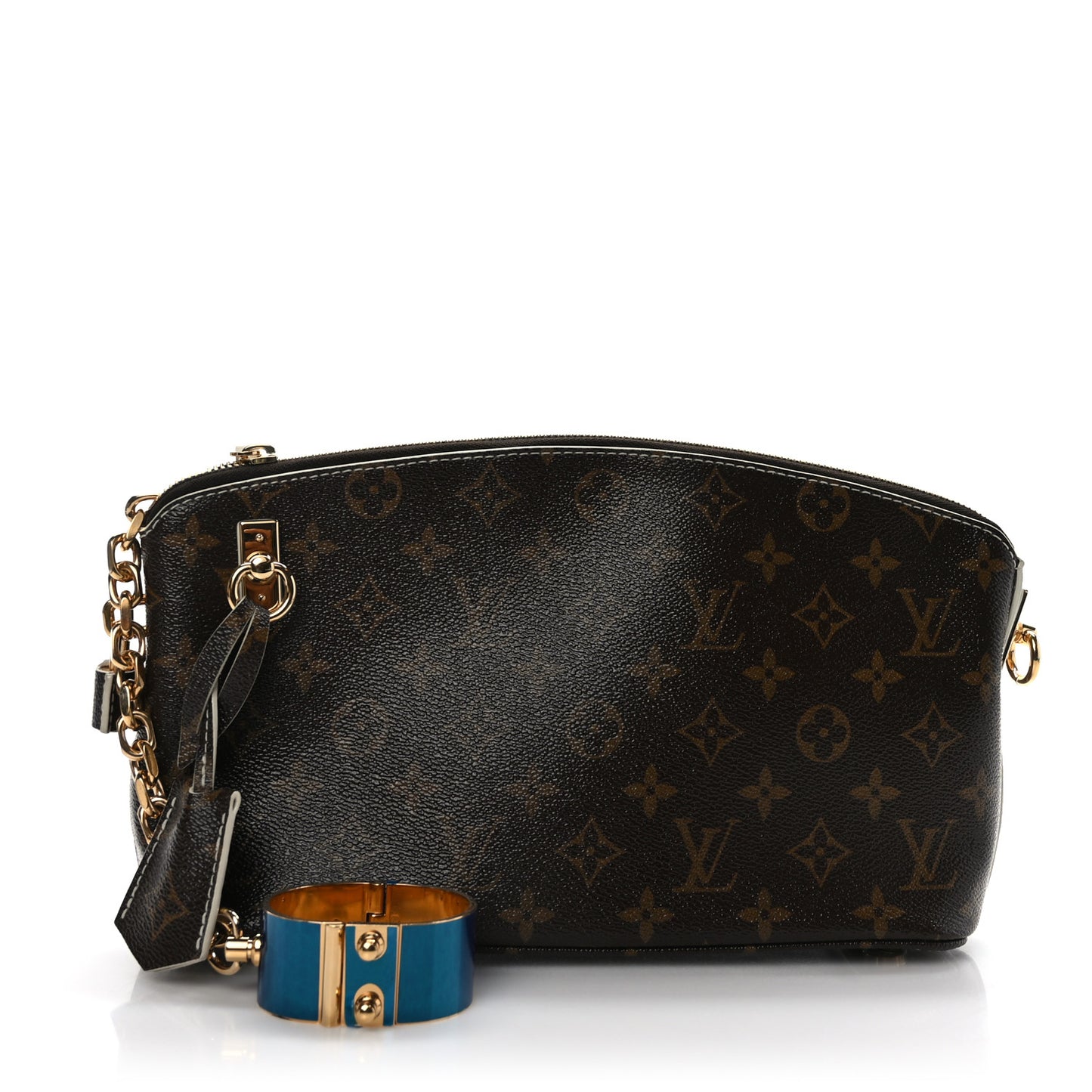 Monogram Shine FETISH Lockit Clutch