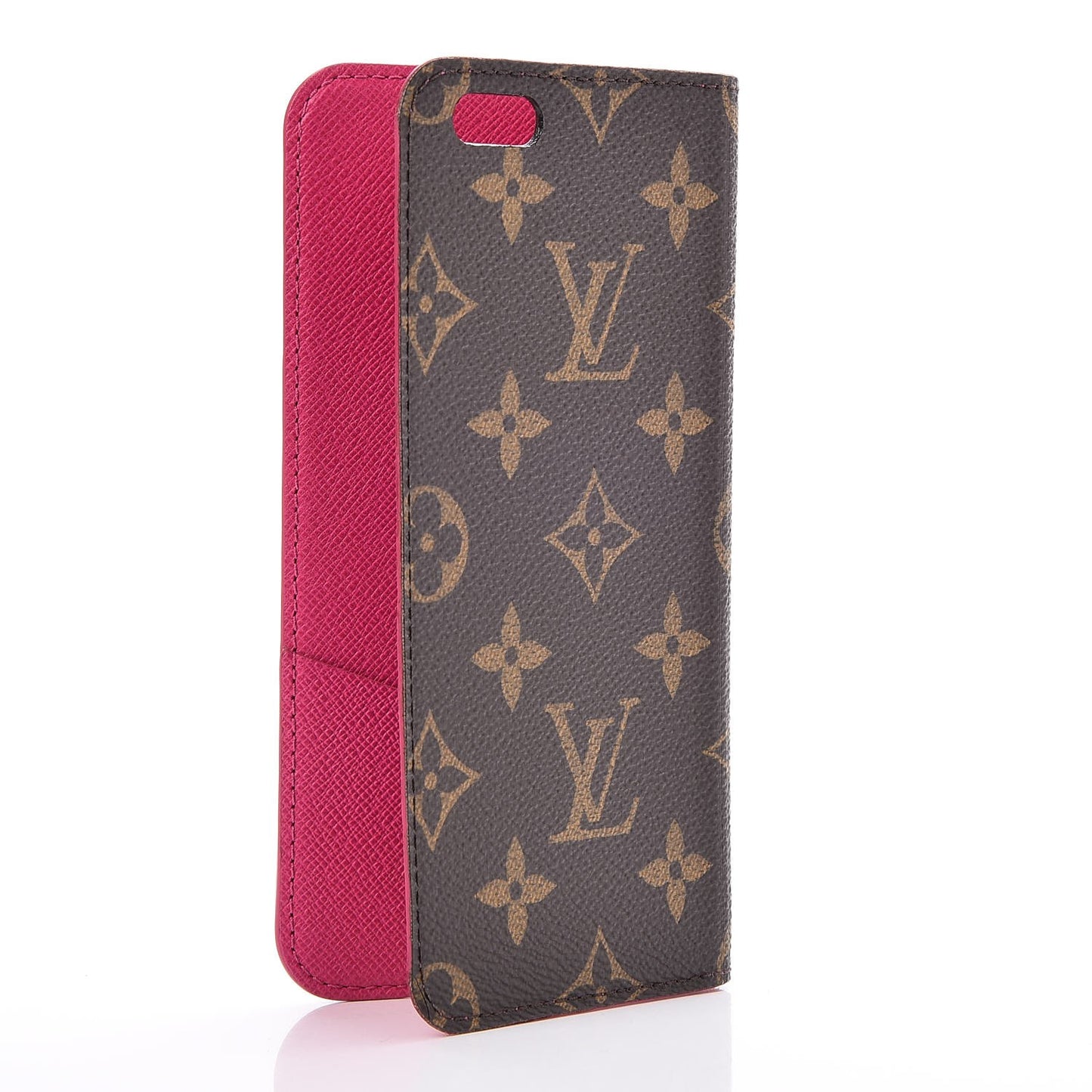 Monogram iPhone 6 Plus Folio Case Pink