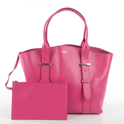 Alexander McQueen Calfskin Small Legend Shopper Fuchsia 3 of 10
