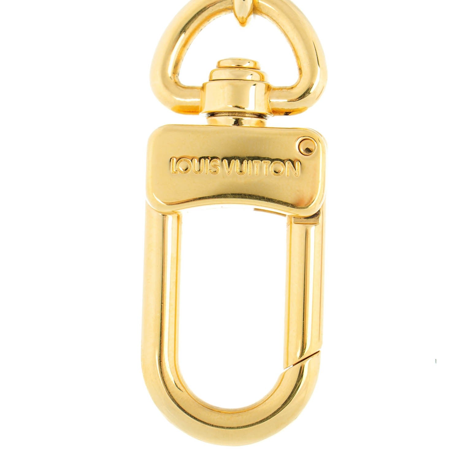 Louis Vuitton Pochette Extender Key Ring Gold 3 of 5