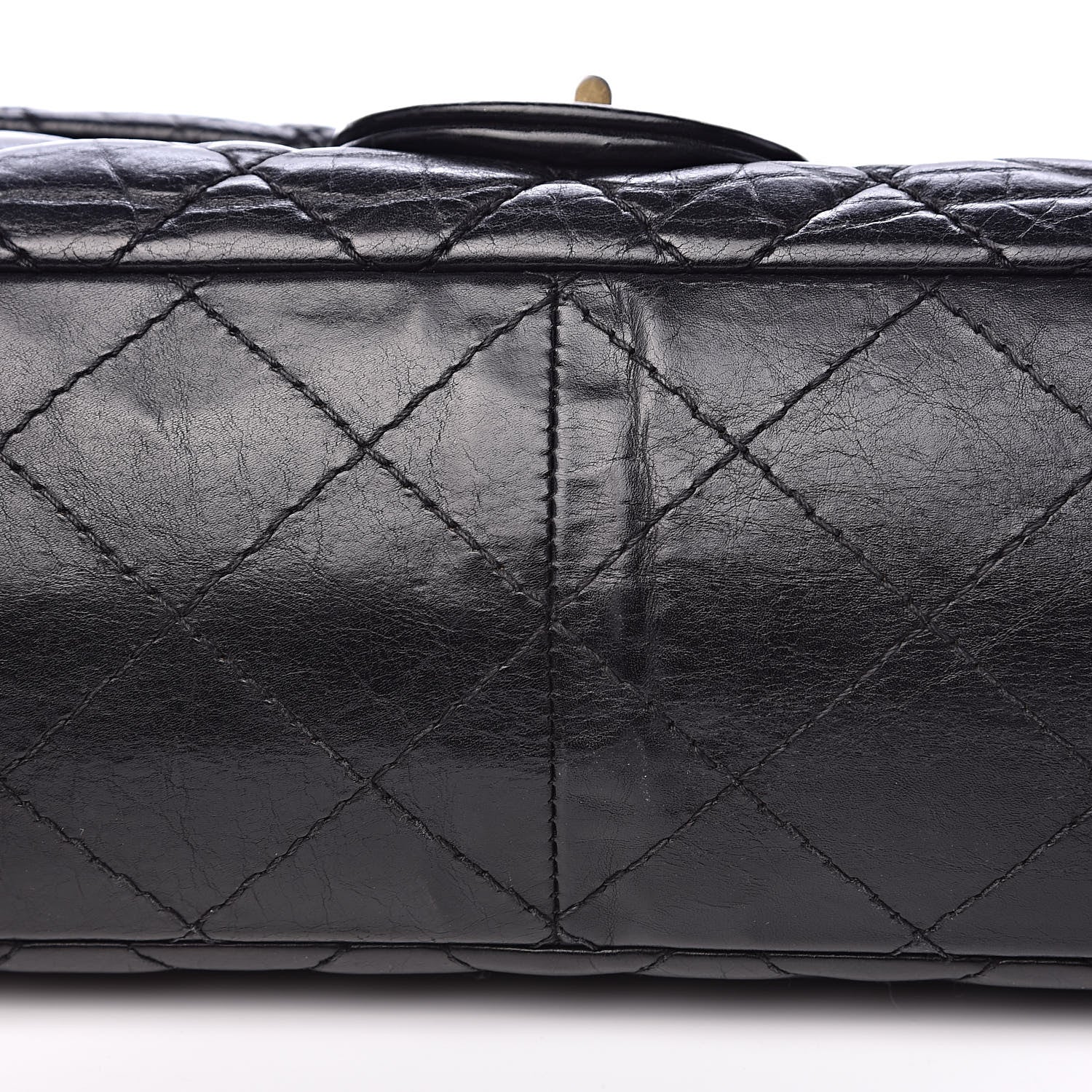 Chanel Aged Calfskin Quilted 2.55 Reissue 227 Flap Black 10 of 19