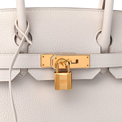 Hermes Togo Birkin 30 Craie 10 of 12