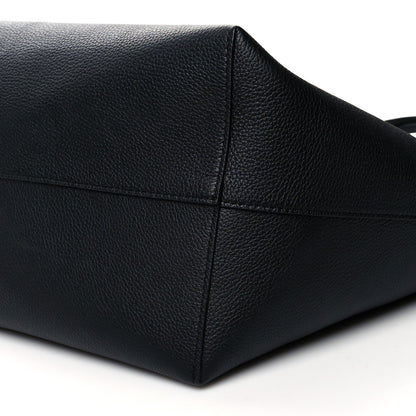 Alexander McQueen Grained Calfskin Skull Open Shopper Tote Black 13 of 13