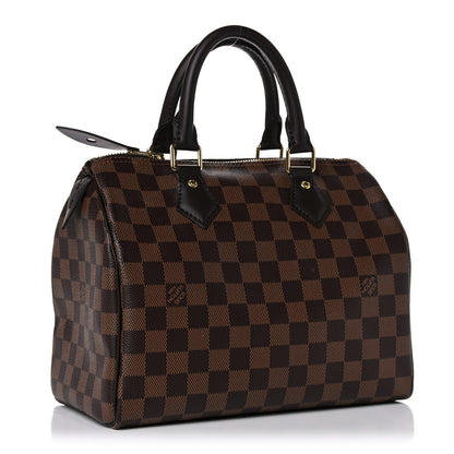Louis Vuitton Damier Ebene Speedy 25 3 of 9