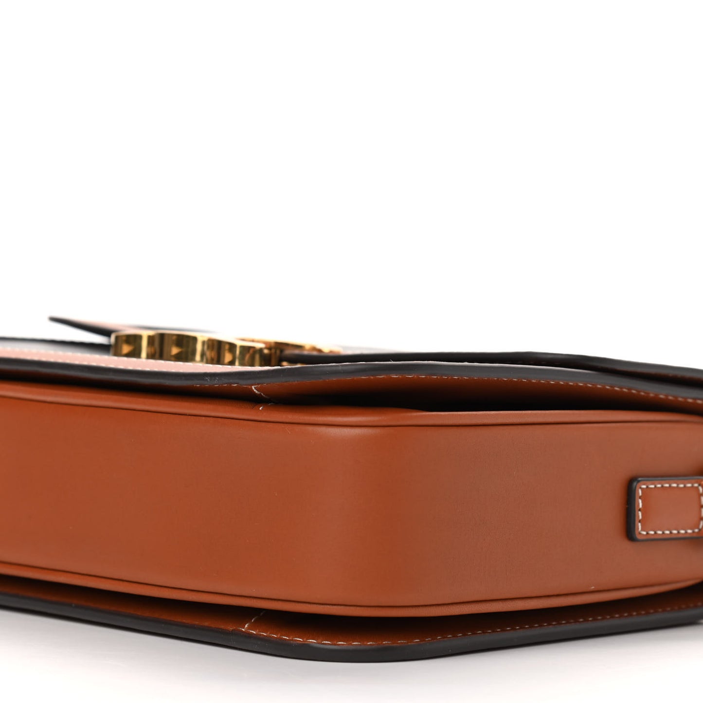 Triomphe Canvas Calfskin Medium Triomphe Tan