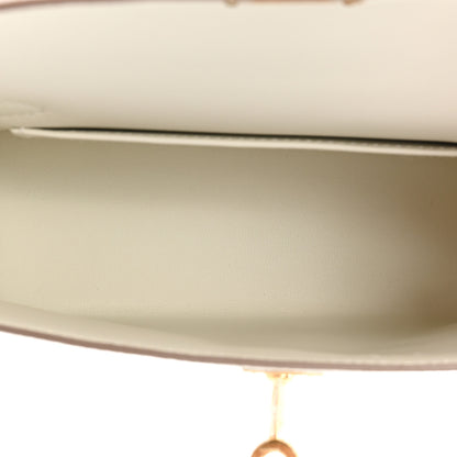 Hermes Chevre Mysore Mini Kelly Sellier 20 Mushroom 5 of 10