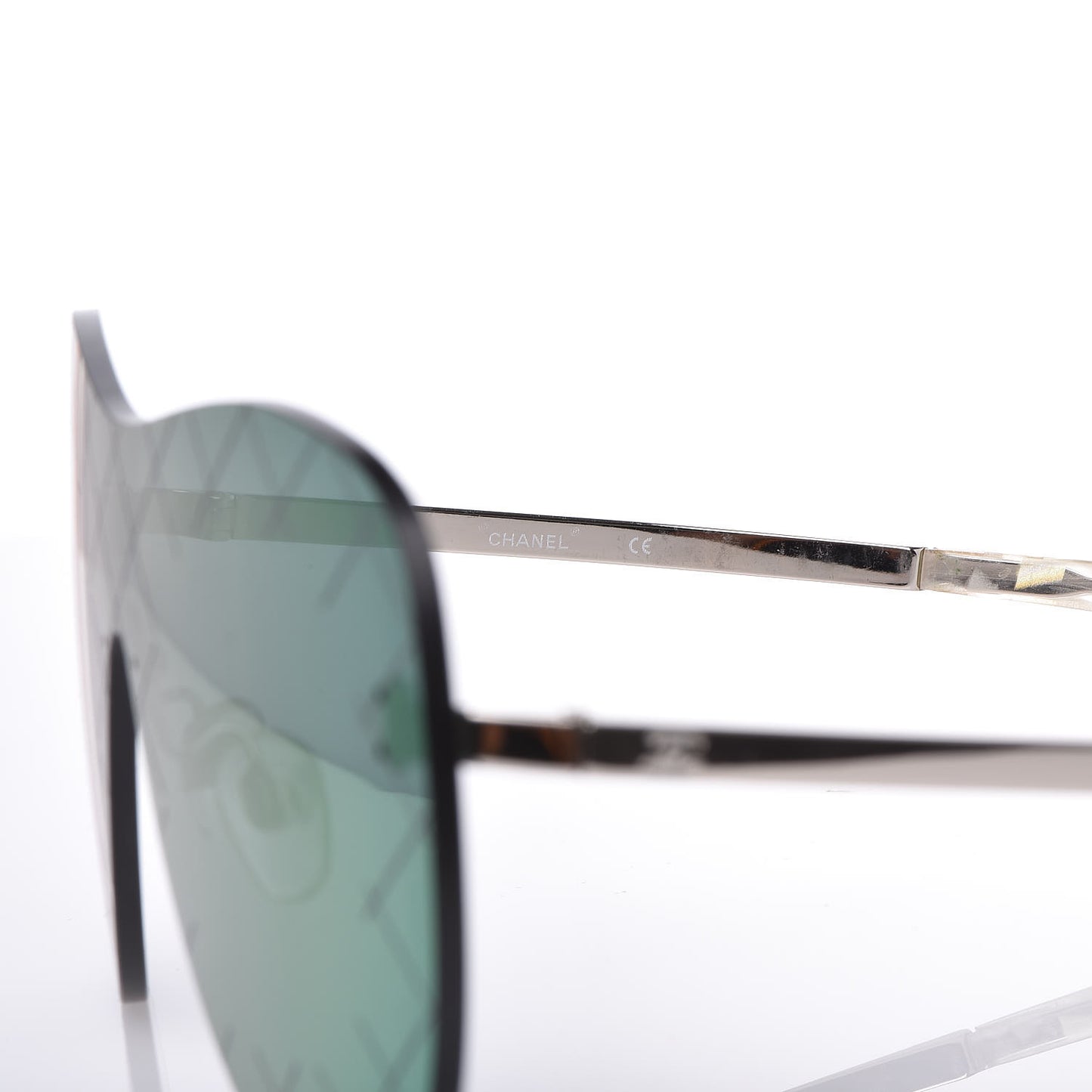 Shield Runway Sunglasses 4215 Silver Purple
