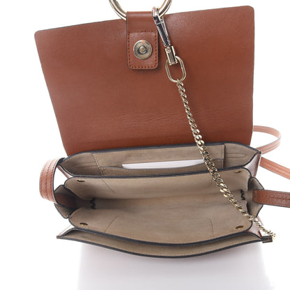 Chloe Suede Calfskin Small Faye Shoulder Bag Tobacco 5 of 10