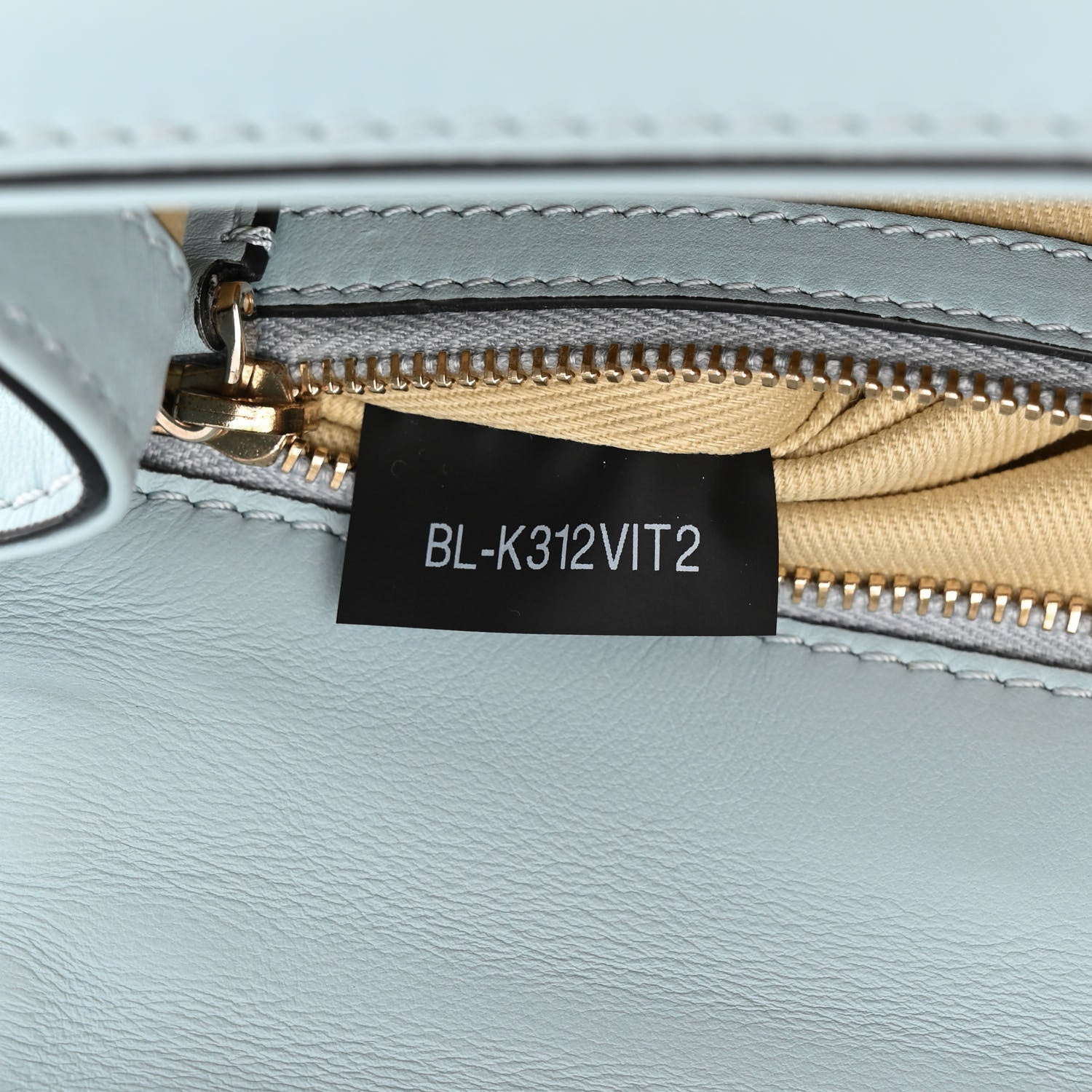 Valentino Garavani Vitello Small Glam Lock Rockstud Flap Sky Sorbet 6 of 11