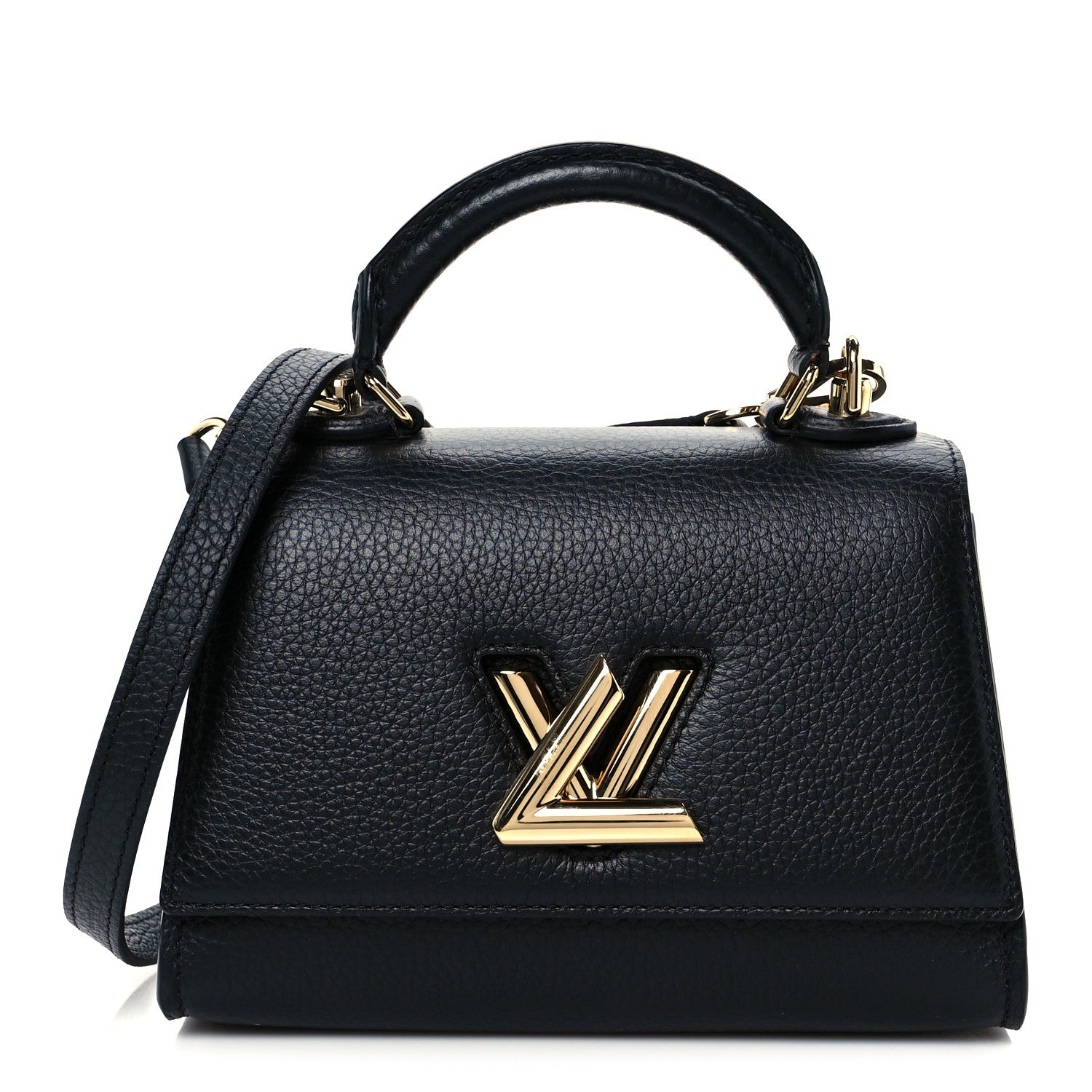 Louis Vuitton Taurillon Twist One Handle BB Black 1 of 10