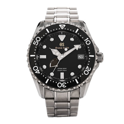 Grand Seiko Titanium 44mm Sport Collection Automatic Watch Black SBGA231G 1 of 5