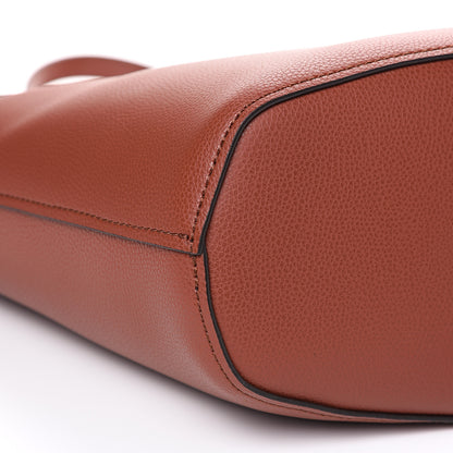 Chloe Smooth Grained Calfskin Medium Aby Tote Sepia Brown 6 of 8