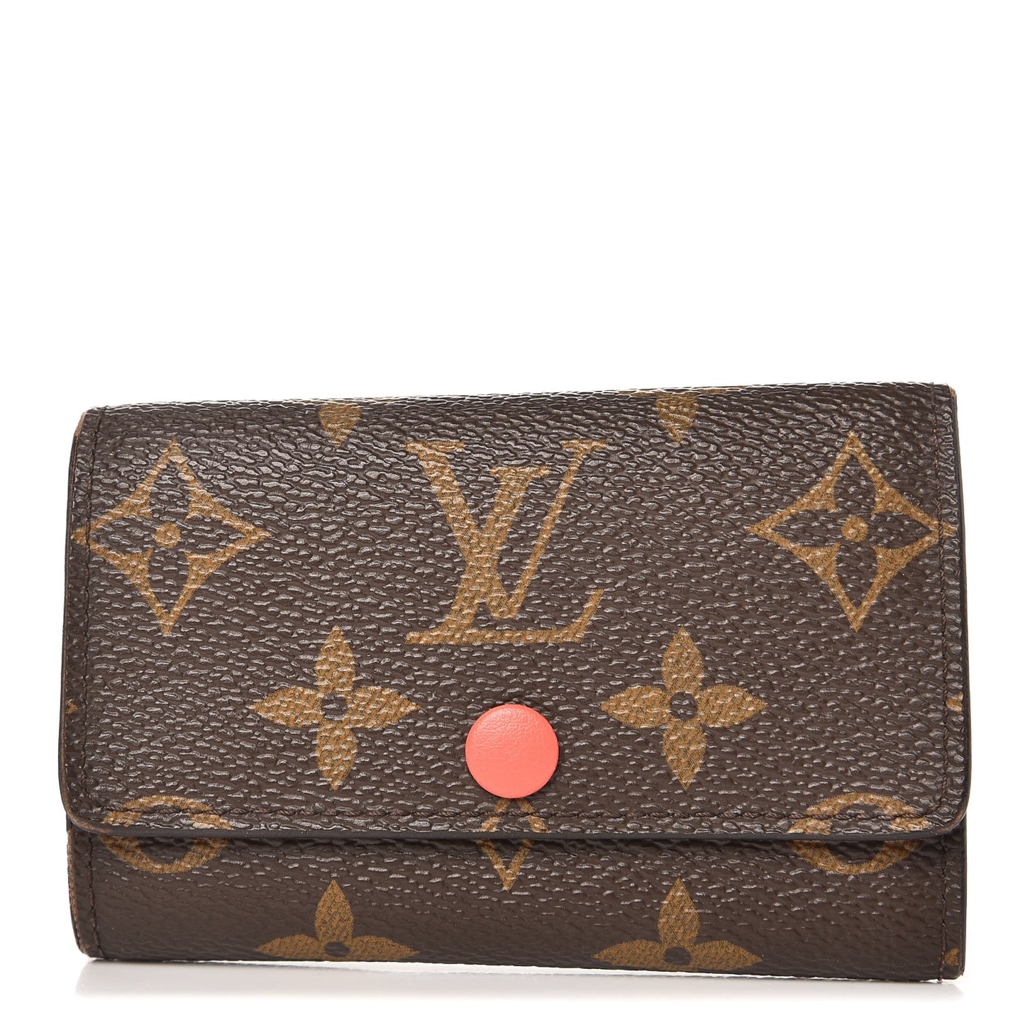 Monogram 6 Key Multicles Holder Poppy