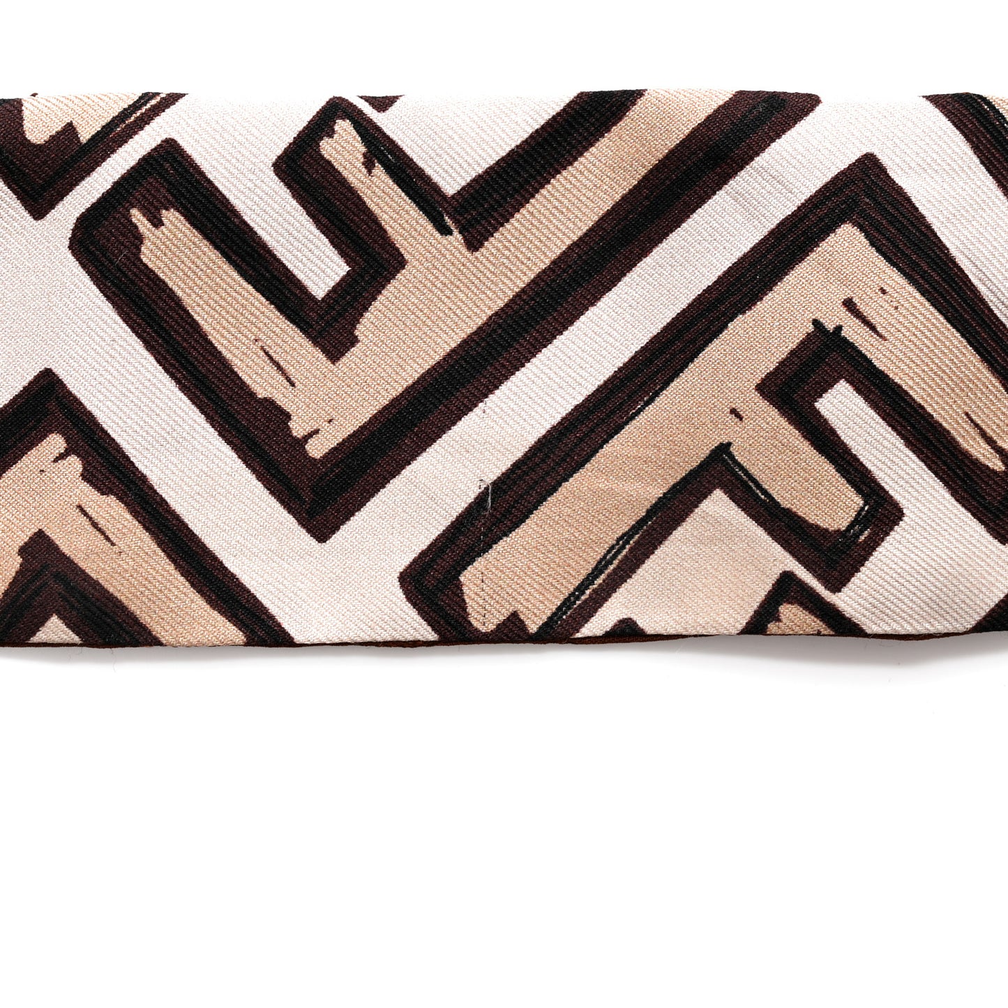 Silk Wrappy Bandeau Beige Brown