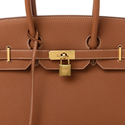 Hermes Togo Birkin 35 Gold 10 of 11
