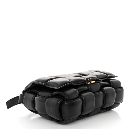 Bottega Veneta Nappa Maxi Intrecciato Padded Cassette Crossbody Bag Black 4 of 9