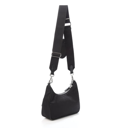 Prada Nylon Re-Edition 2005 Shoulder Bag Black 3 of 8