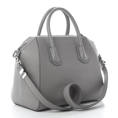 Givenchy Sugar Goatskin Small Antigona Pearl Grey 3 of 12