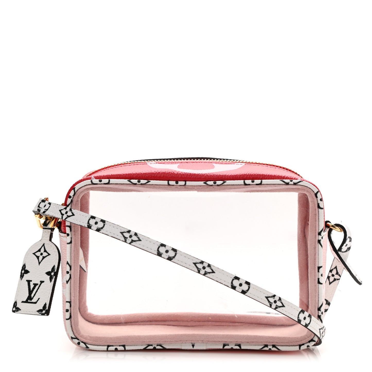 Monogram Giant Beach Pouch Rouge