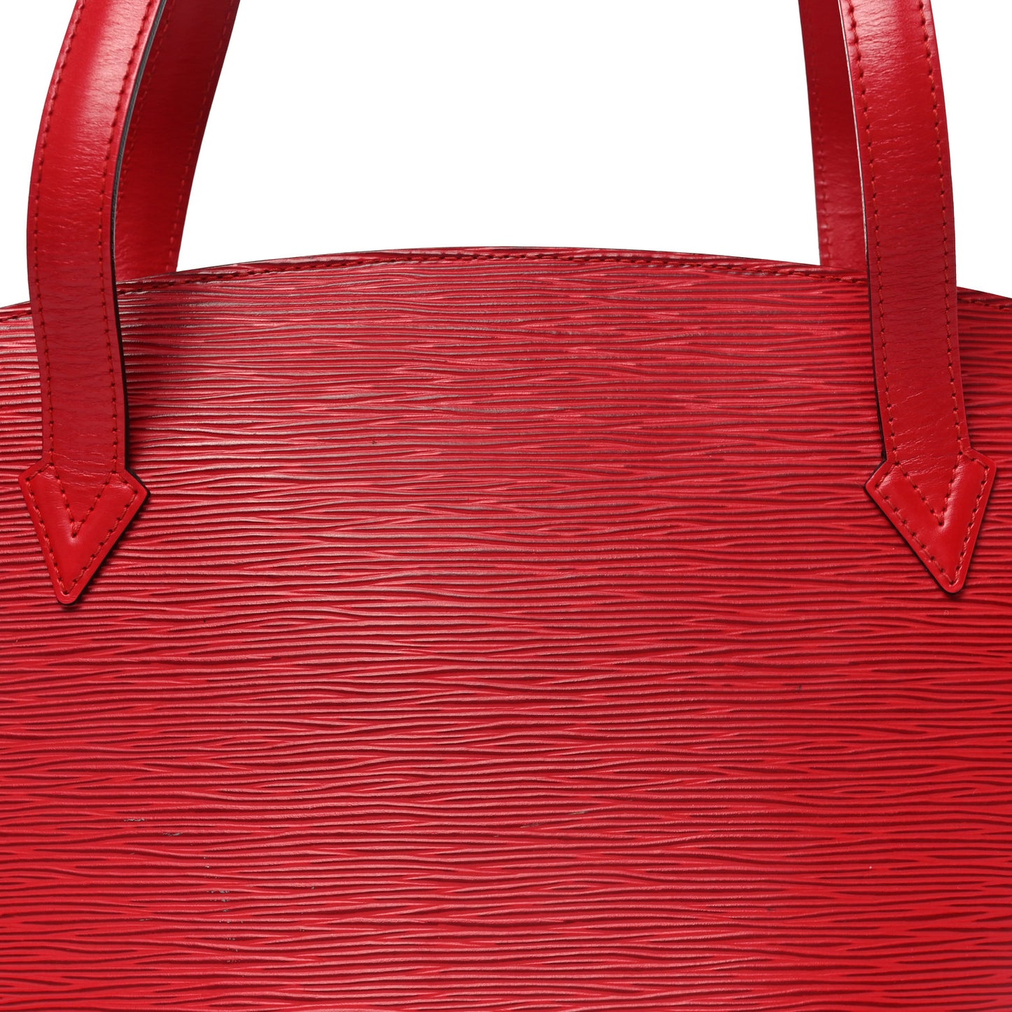 Epi Saint Jacques PM Long Straps Red