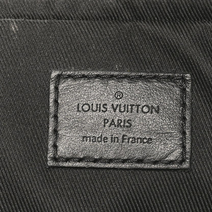 Louis Vuitton Calfskin Monogram Shadow Duo Messenger Black 6 of 9