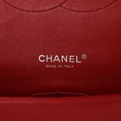 Chanel Lambskin Quilted Maxi Double Flap Red 6 of 13