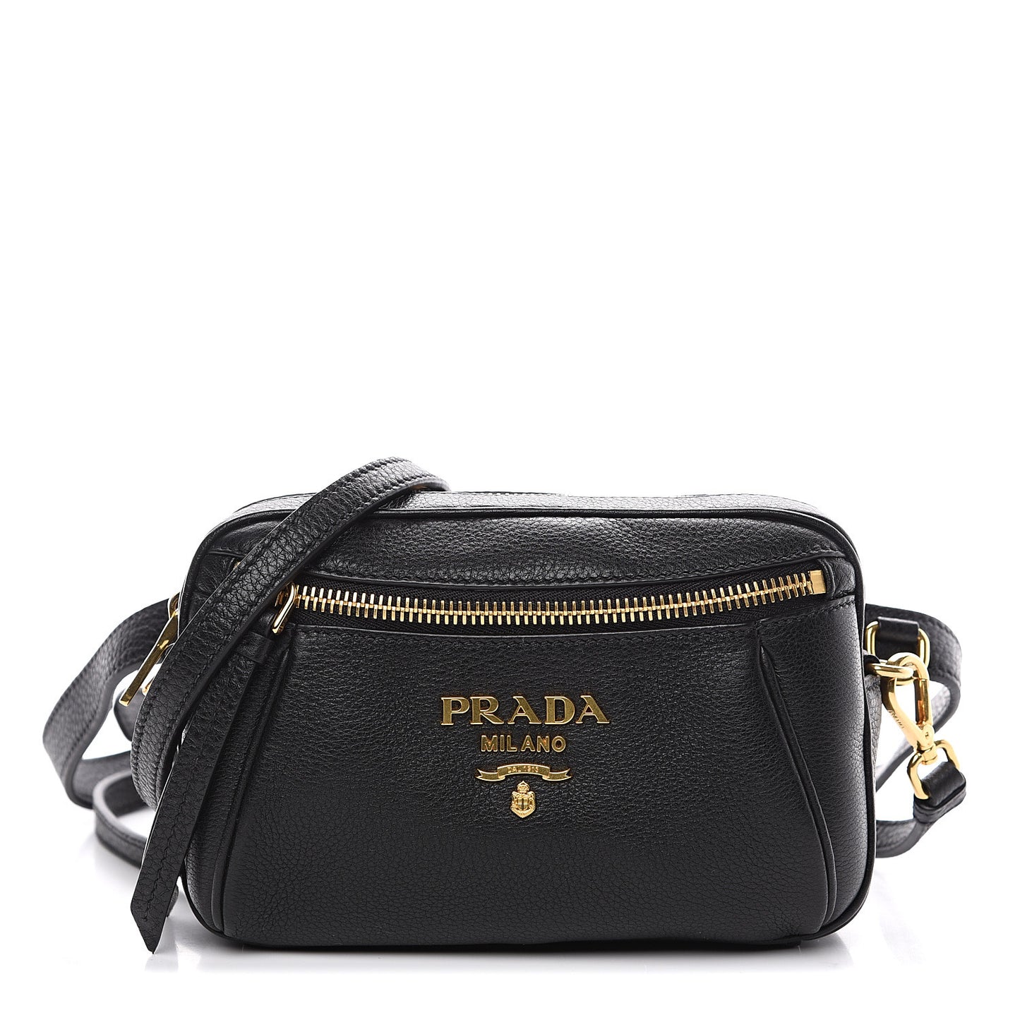 Vitello Daino Belt Bag Black