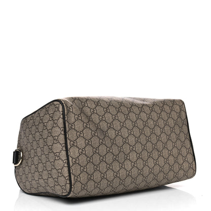 Gucci GG Plus Monogram Tattoo Heart Medium Joy Boston Dark Brown 3 of 16