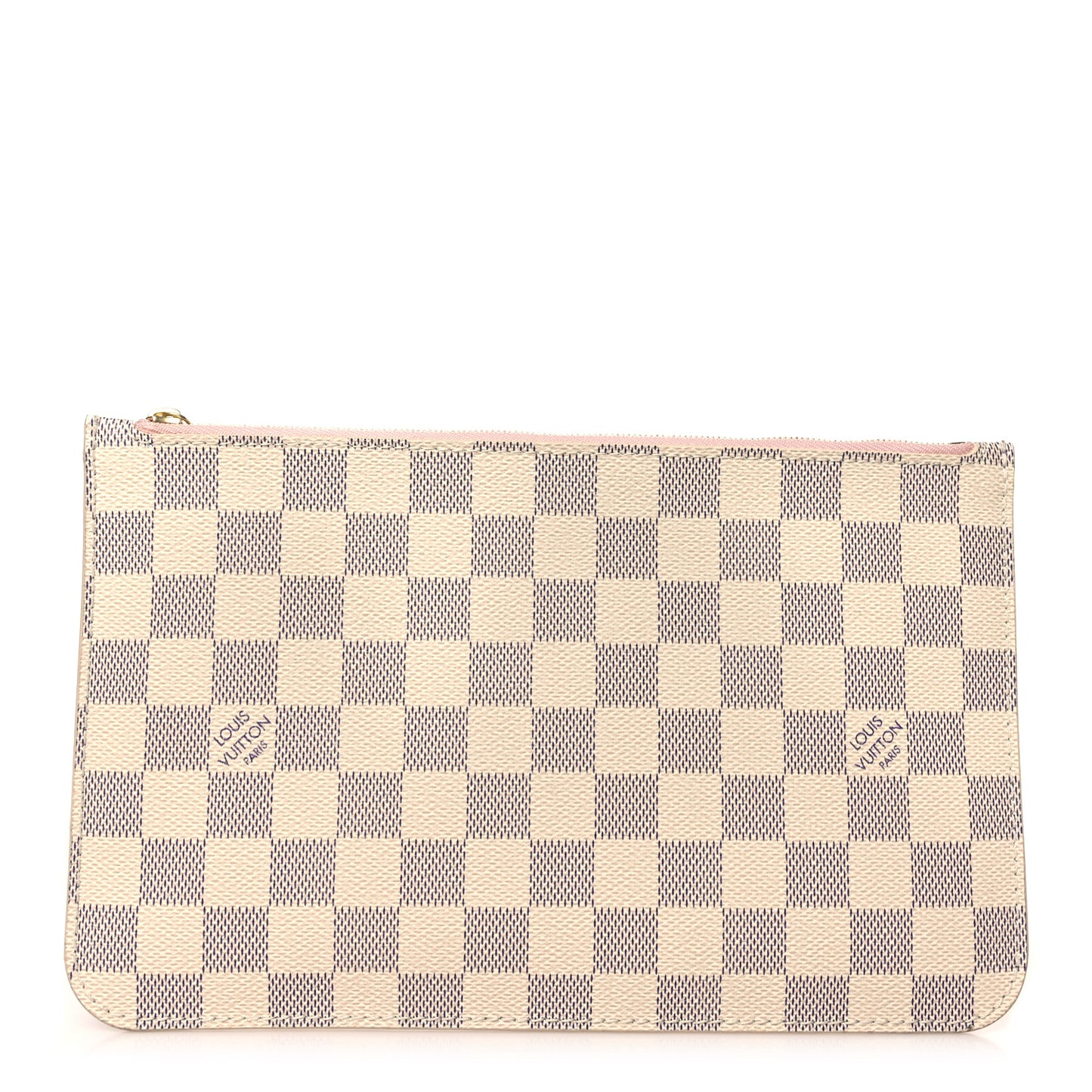 Damier Azur Neverfull MM GM Pochette Rose Ballerine