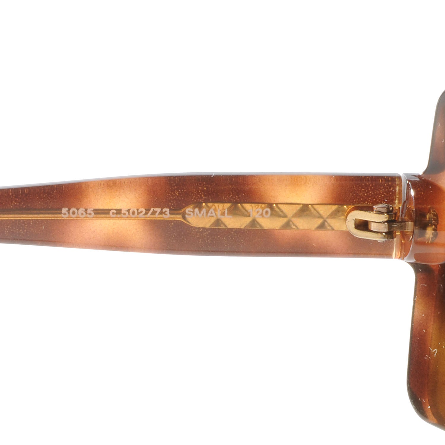 Chanel Tortoise Sunglasses 5065 4 of 5