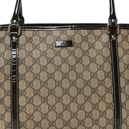 Gucci GG Plus Monogram Medium Joy Tote Dark Brown 8 of 10