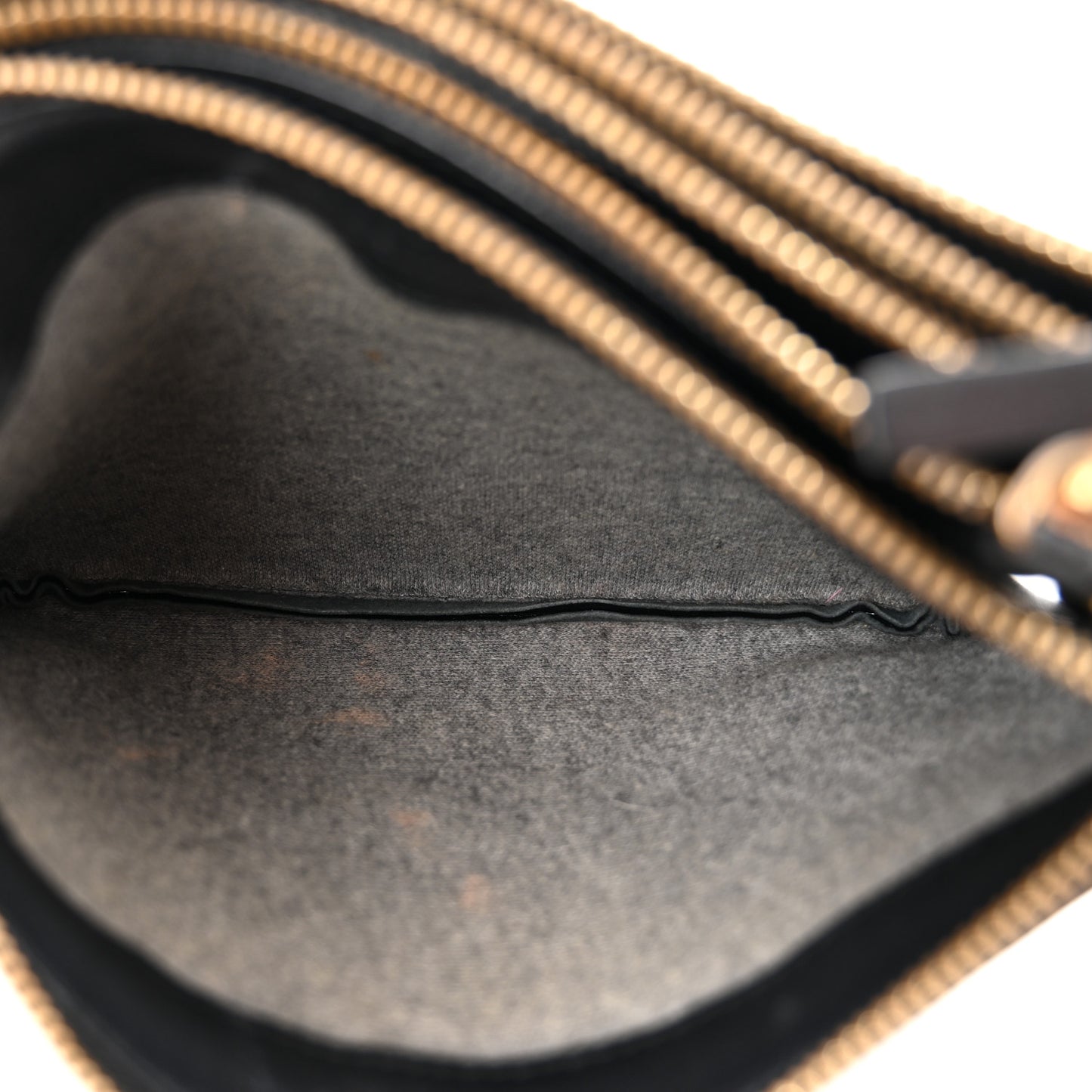Lambskin Small Trio Crossbody Bag Black