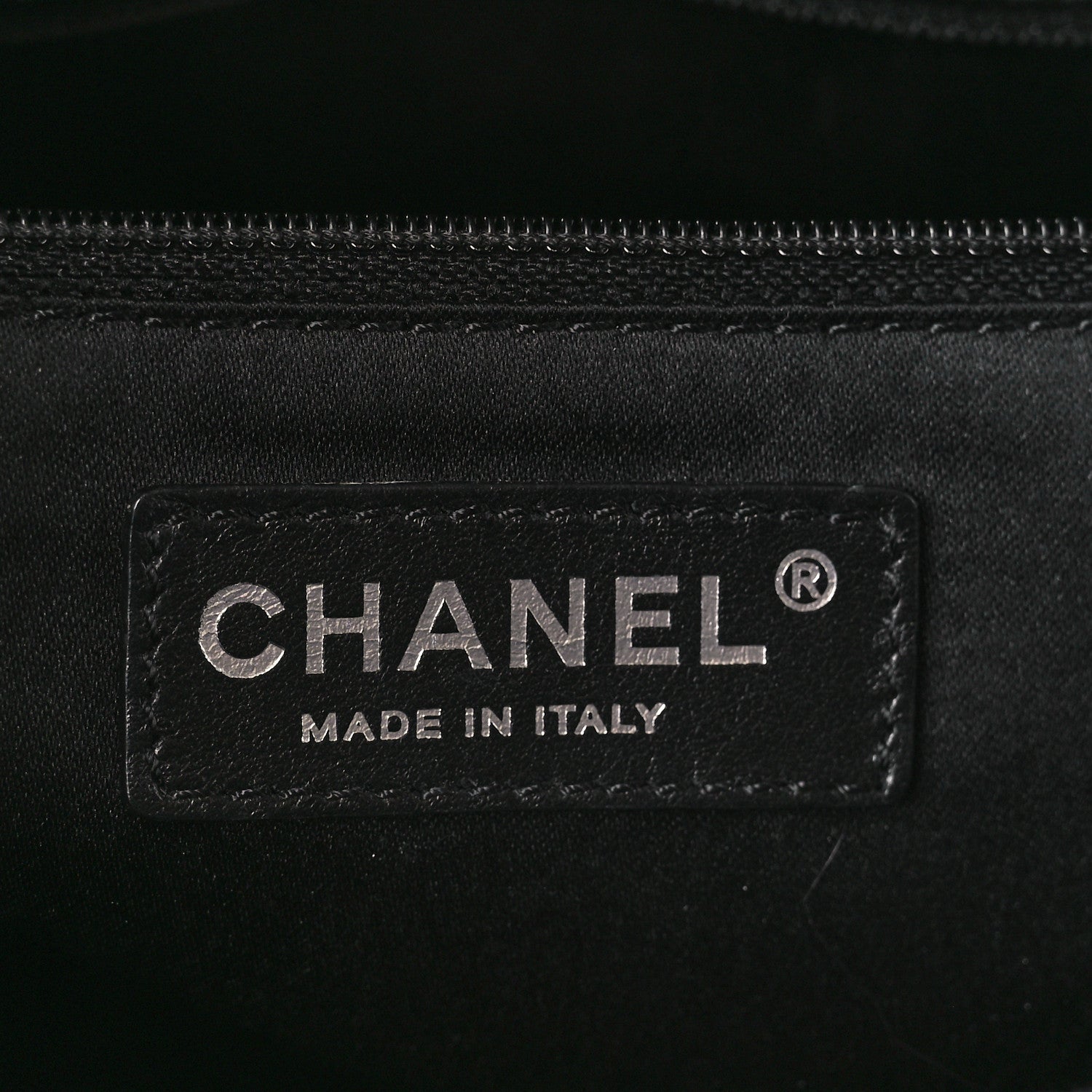 Chanel Caviar Quilted Grand Shopping Tote GST Black 7 of 11