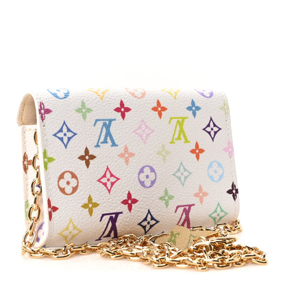 Louis Vuitton LV X TM Monogram Multicolor Pouch Metis Belt White 3 of 10