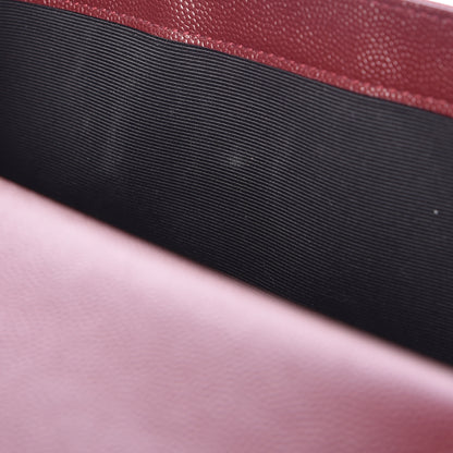 Saint Laurent Grain De Poudre Large Classic Monogram Kate Satchel Palissandre 15 of 16