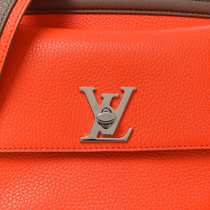 Louis Vuitton Taurillon Marceau Tangerine Taupe 6 of 8