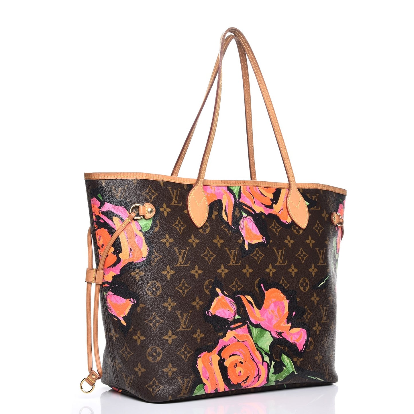 Monogram Roses Neverfull MM