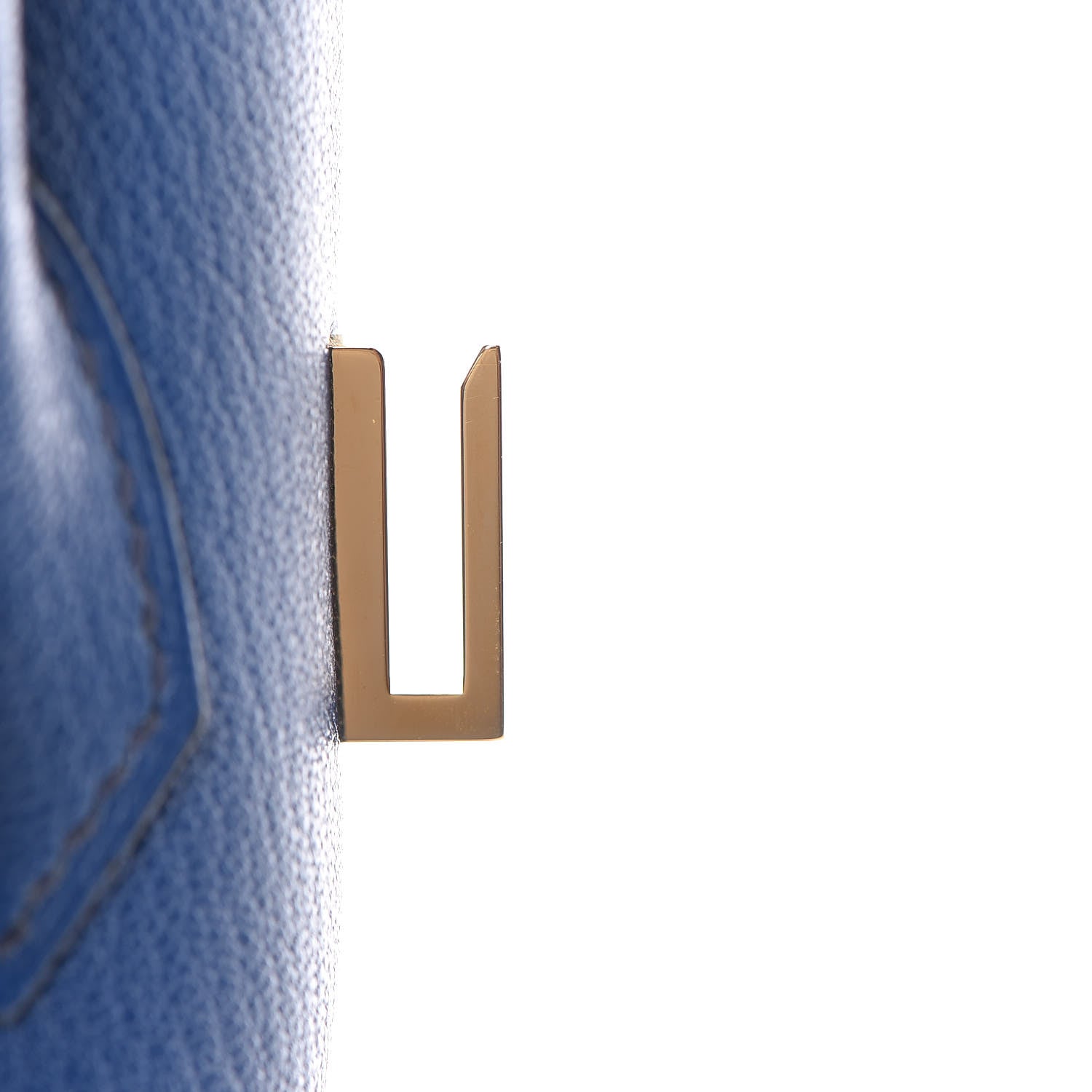 Hermes Chevre Mysore Bi-Color Horseshoe Birkin 30 Bleu Sapphire Paon 27 of 37