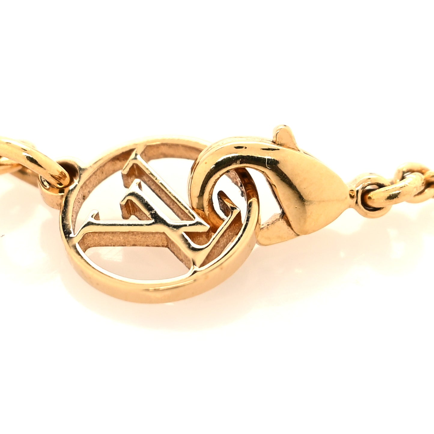 Crystal Essential Glory LV Bracelet Gold