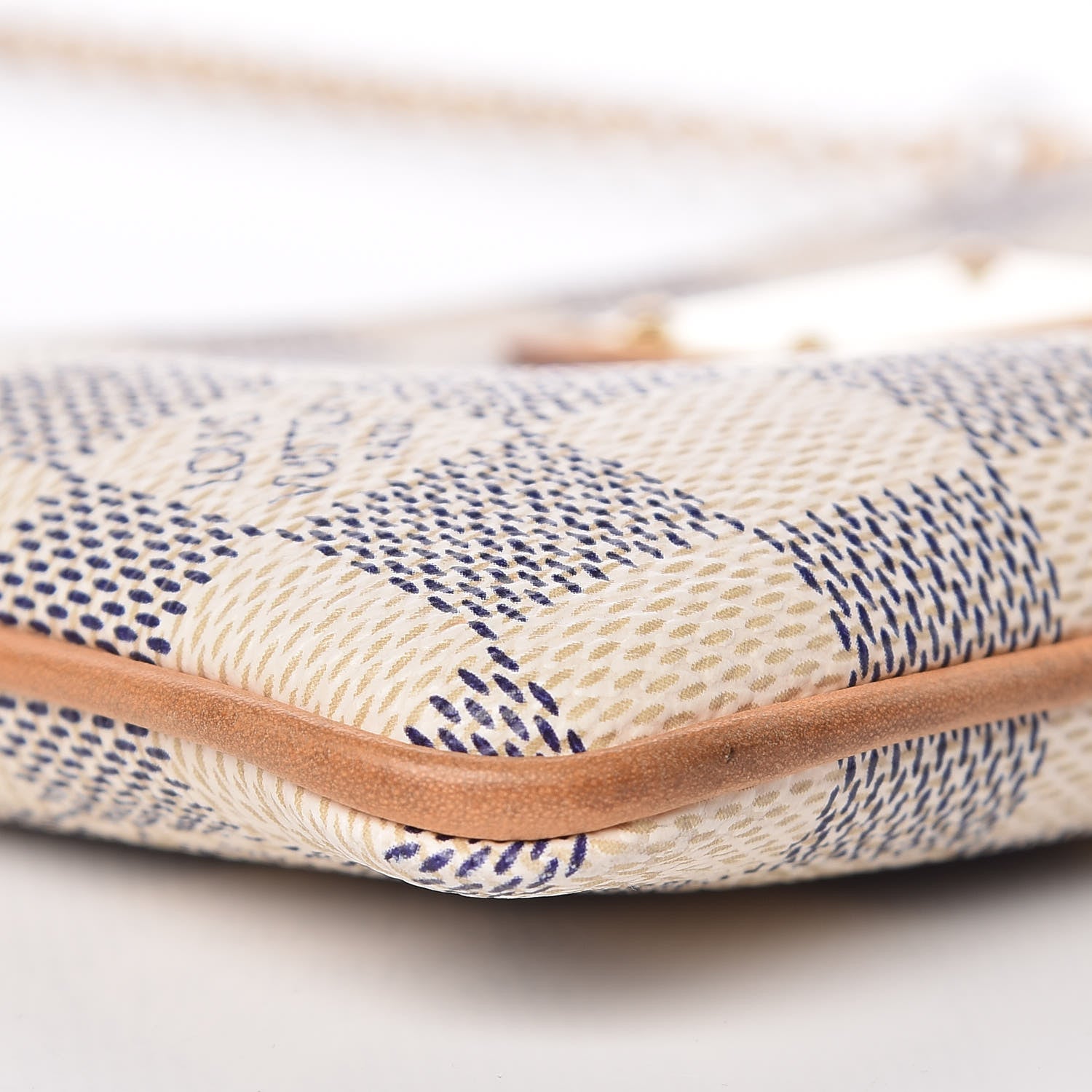 Louis Vuitton Damier Azur Pochette Milla MM 10 of 11