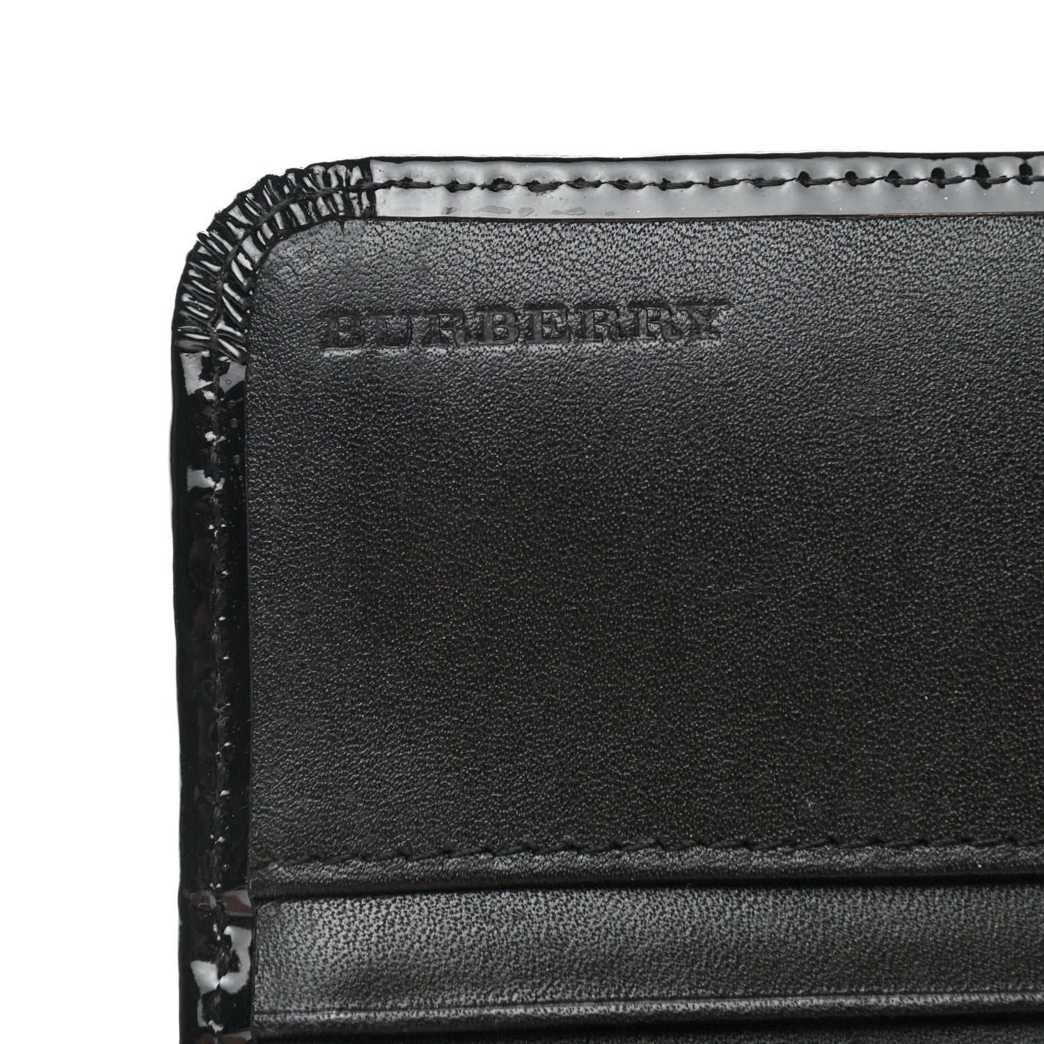 Burberry Supernova Check Penrose Continental Wallet Black 6 of 7