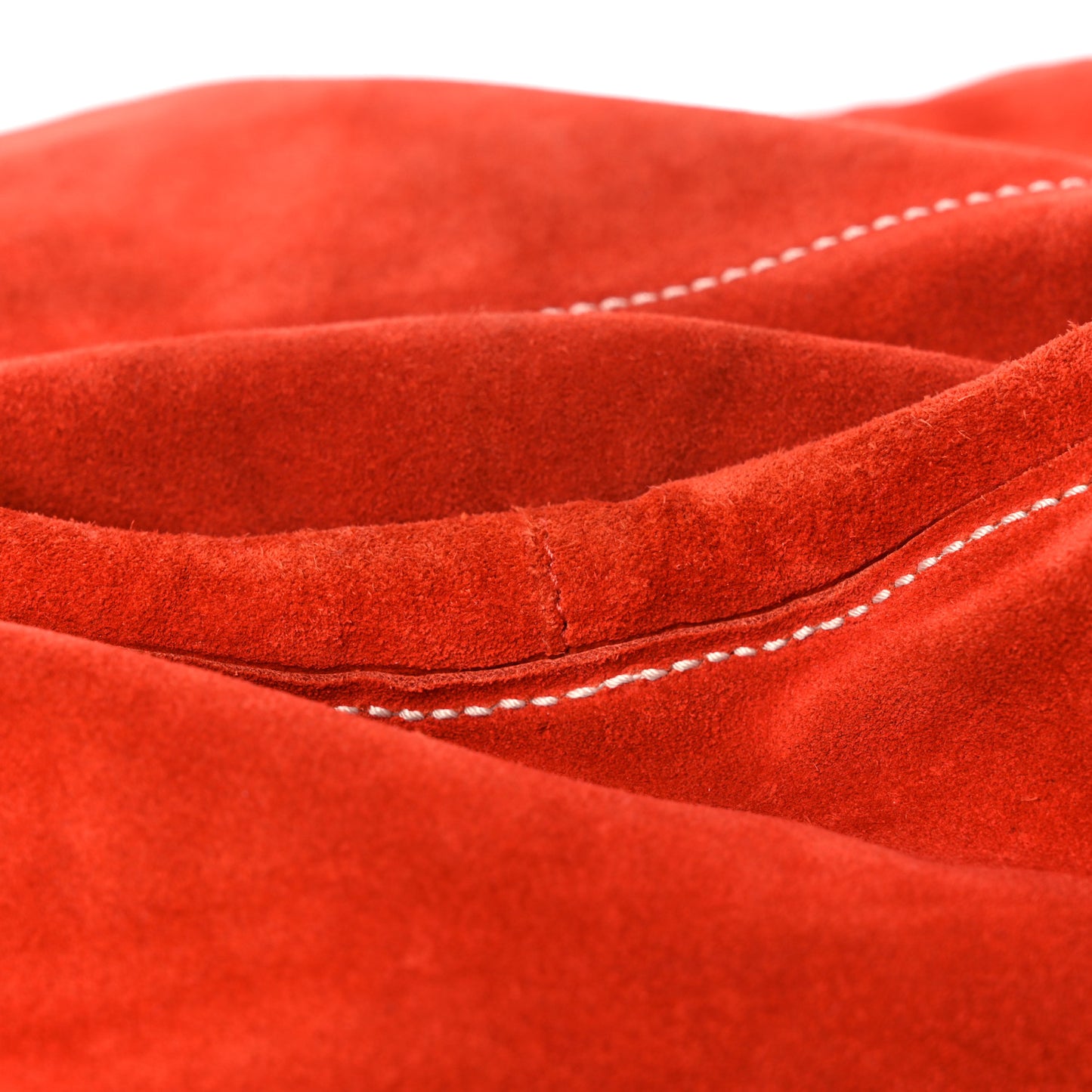 Suede XL Tote Red